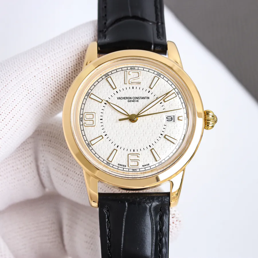 Vacheron Constantin New Watch Men's Automatic Mechanical Watch with 8mm Thin Craftsmanship