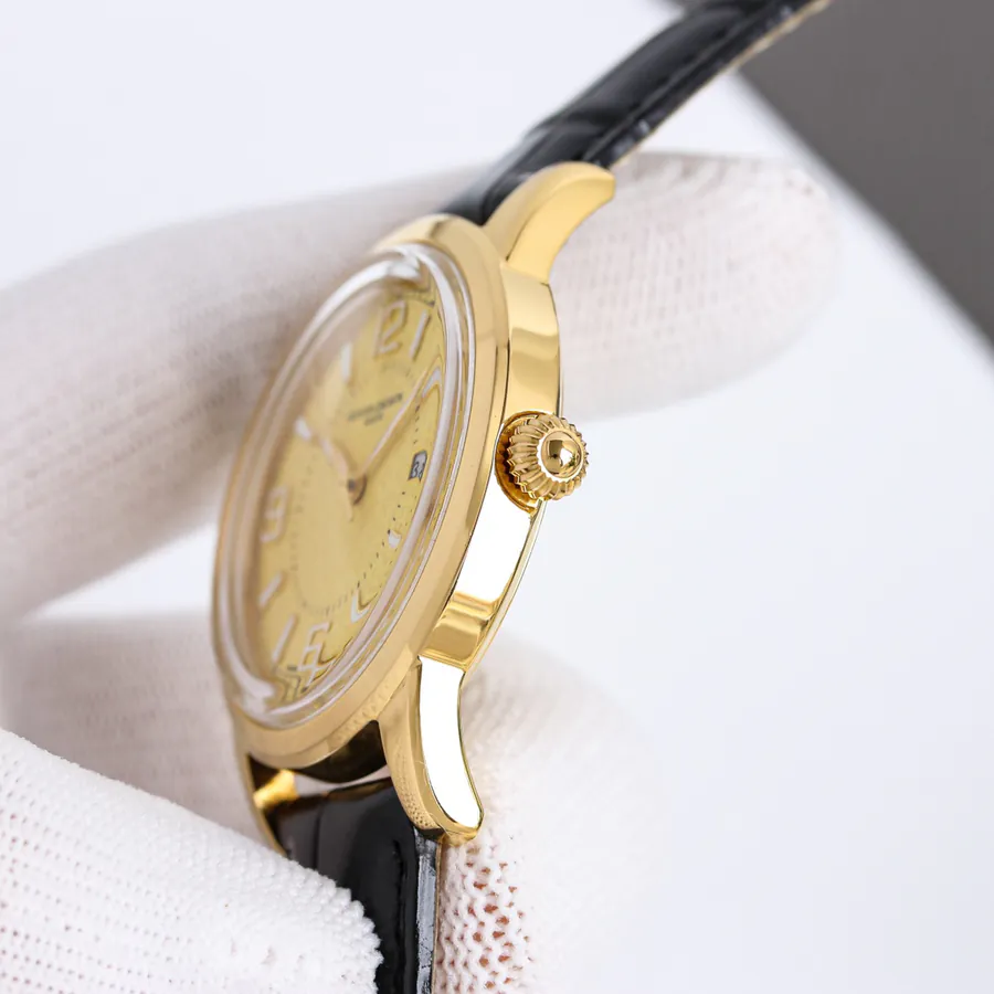 Vacheron Constantin New Watch Men's Automatic Mechanical Watch with 8mm Thin Craftsmanship