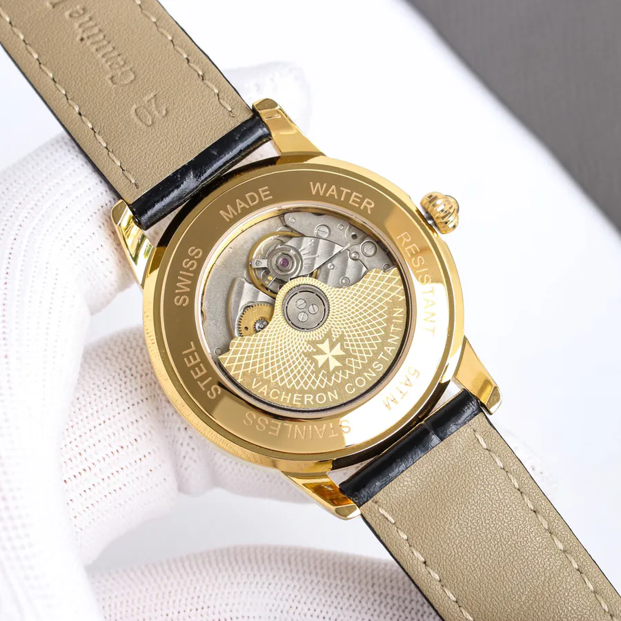 Vacheron Constantin New Watch Men's Automatic Mechanical Watch with 8mm Thin Craftsmanship