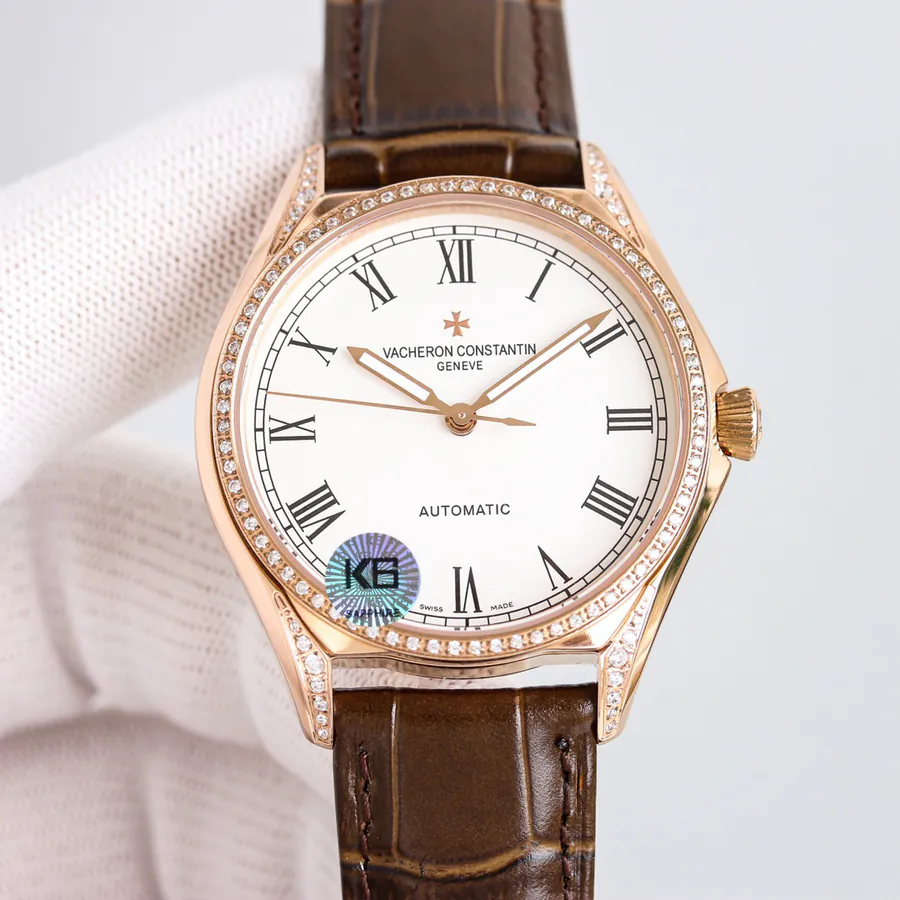 Jewelry Encrusted 4600E000A B402 Men's Automatic Mechanical Watch by Jaeger LeCoultre