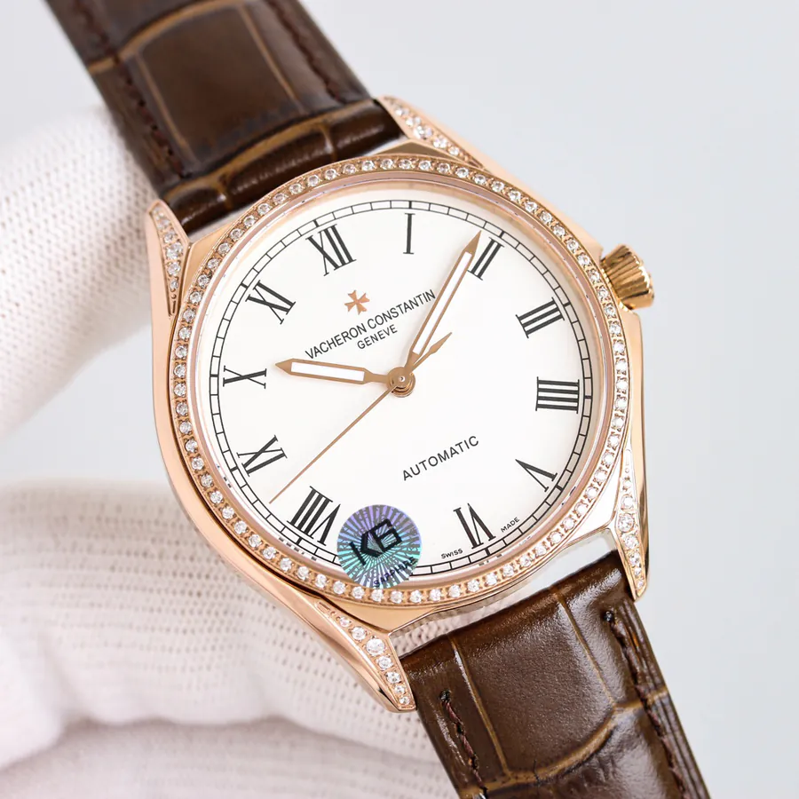Jewelry Encrusted 4600E000A B402 Men's Automatic Mechanical Watch by Jaeger LeCoultre