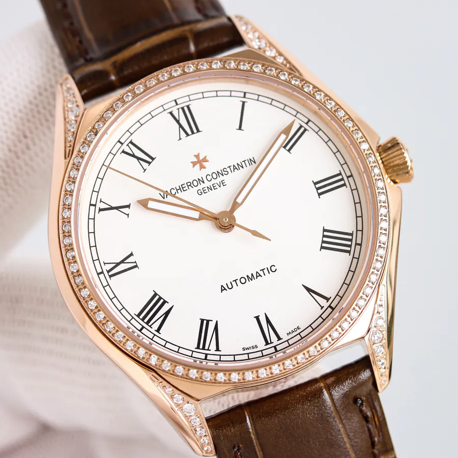 Jewelry Encrusted 4600E000A B402 Men's Automatic Mechanical Watch by Jaeger LeCoultre