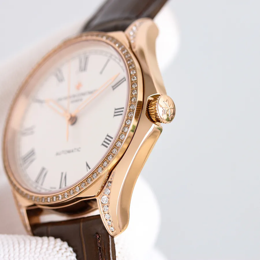 Jewelry Encrusted 4600E000A B402 Men's Automatic Mechanical Watch by Jaeger LeCoultre