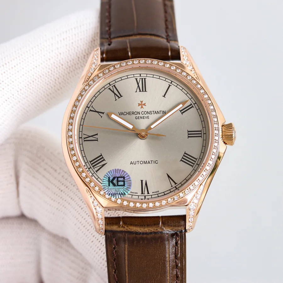 Jewelry Encrusted 4600E000A B402 Men's Automatic Mechanical Watch by Jaeger LeCoultre