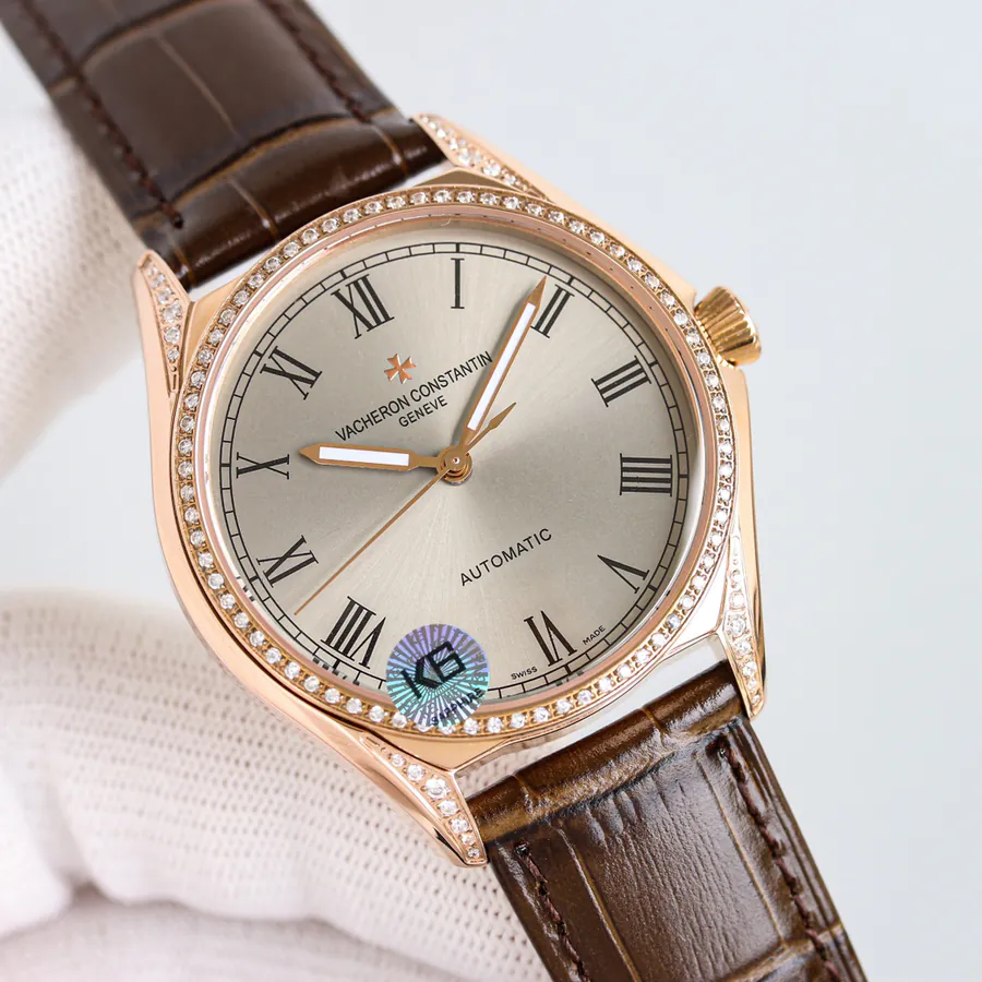 Jewelry Encrusted 4600E000A B402 Men's Automatic Mechanical Watch by Jaeger LeCoultre