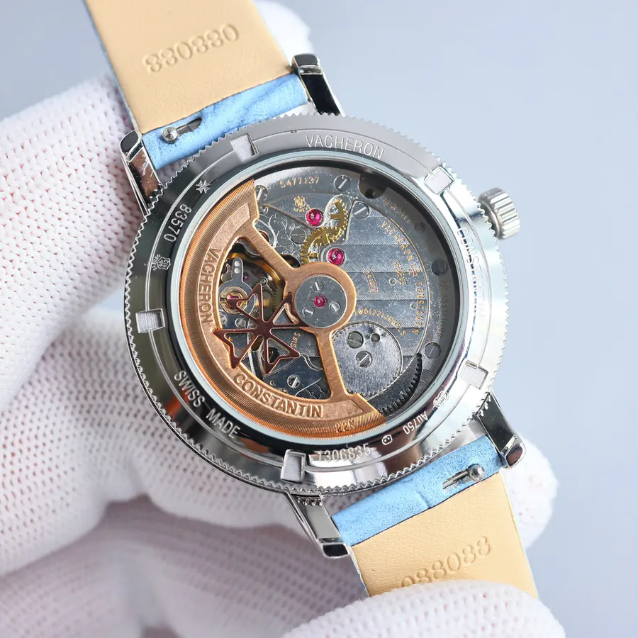 江诗丹顿传袭系列月相腕表 36mm 白金表壳