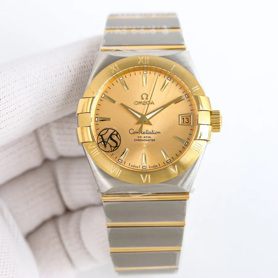 VS New Omega 38mm Constellation Watch