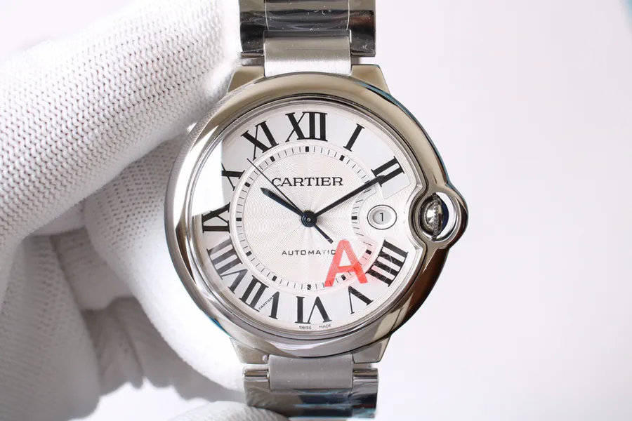 CARTIER Blue Balloon Watch Strap with Steel Band V6 Exclusive