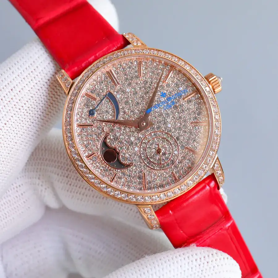 江诗丹顿传袭系列月相腕表 36mm 白金表壳