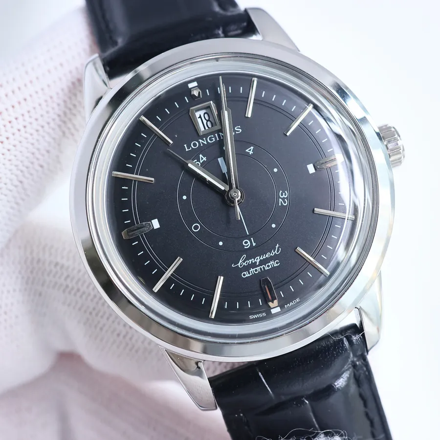 Longines Vintage Inspired Watch with Gold and Silver Case
