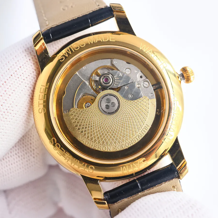 Vacheron Constantin Heritage Collection Watch with Pot Bottom Glass