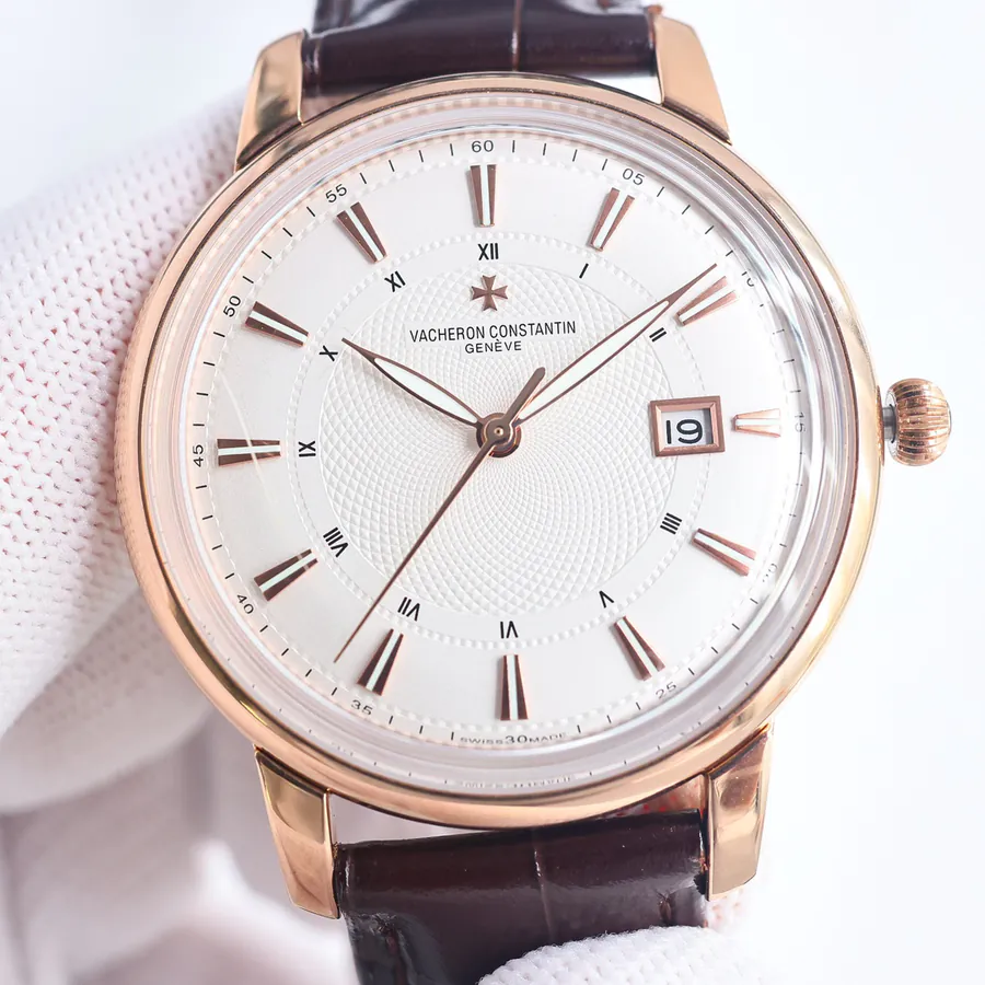 Vacheron Constantin RK1 Watch Classic Beauty, 9015 Movement, Grained Calfskin Strap