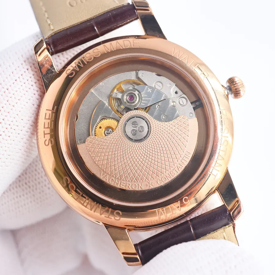 Vacheron Constantin RK1 Watch Classic Beauty, 9015 Movement, Grained Calfskin Strap