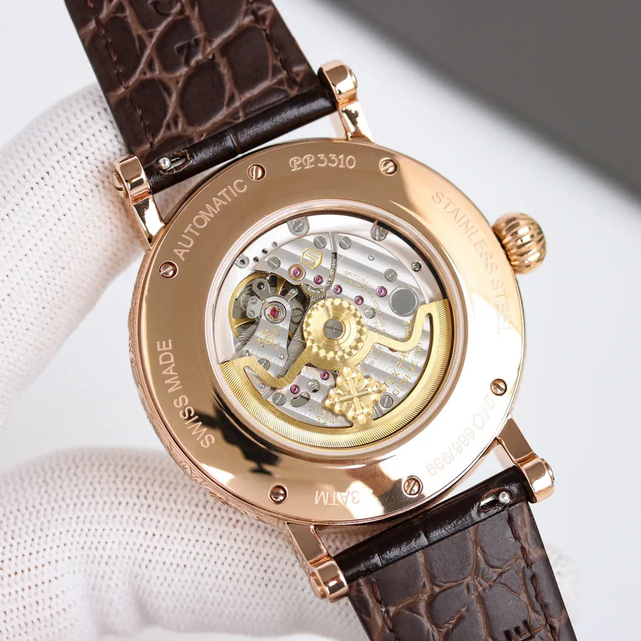 Patek Philippe 5270P 434 Supercomplication Watch with Chocolate Brown Leather Strap