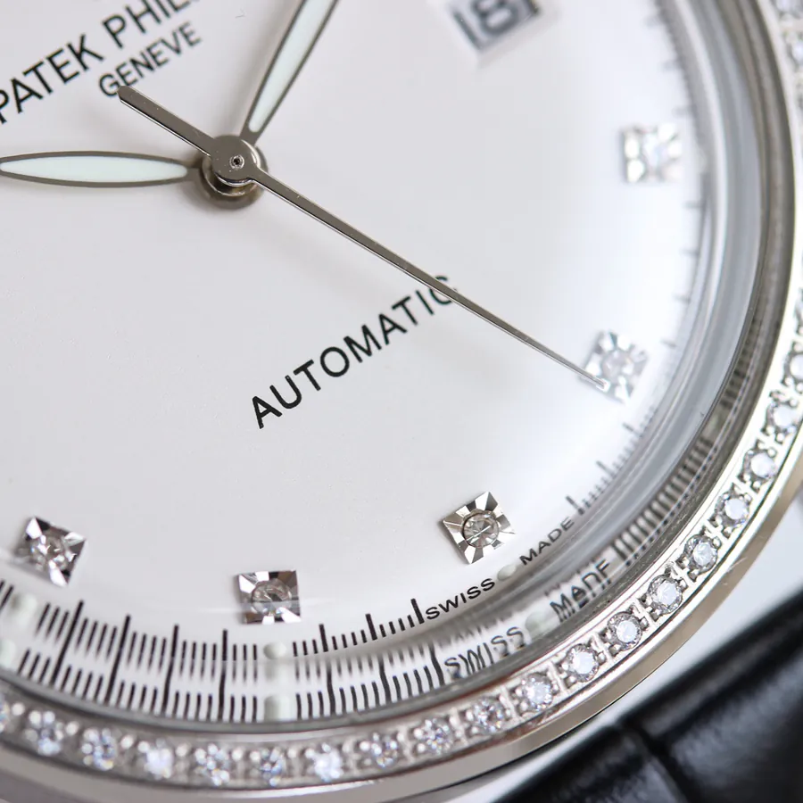 Patek Philippe New Edition Watch with White Case and Gold Case