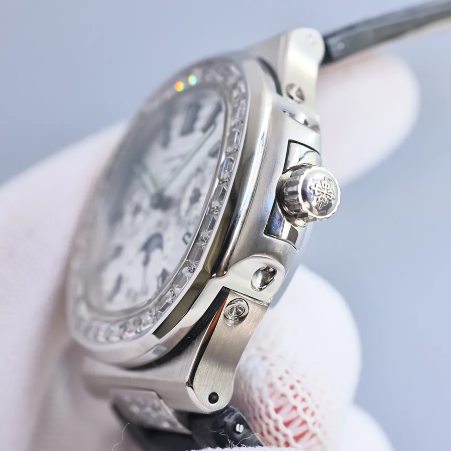 Patek Philippe Nautilus 57401G 001 40MM Watch with Year and Month Display