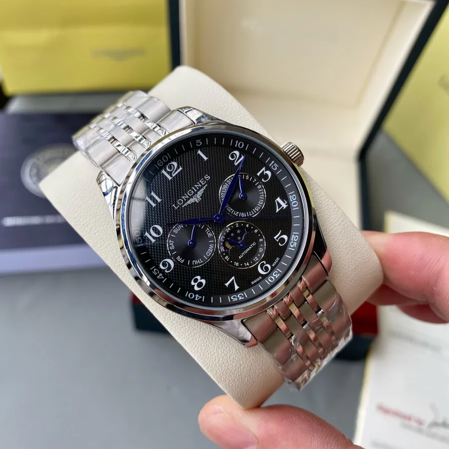 Longines Master Collection Men's Watch with Date, Day and 24 Hour Functions