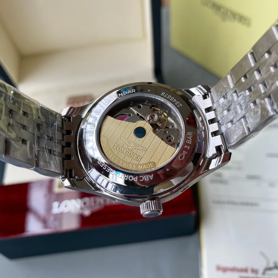 Longines Master Collection Men's Watch with Date, Day and 24 Hour Functions