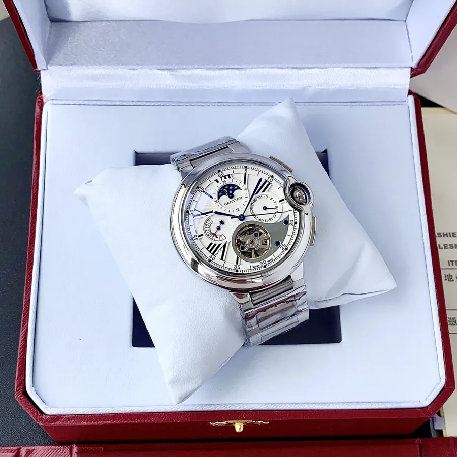 Cartier Men's Watch Automatic Mechanical Movement