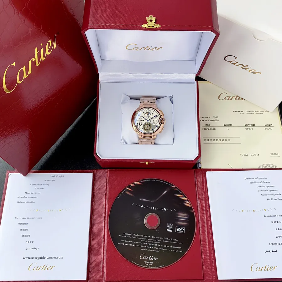 Cartier Men's Watch Automatic Mechanical Movement