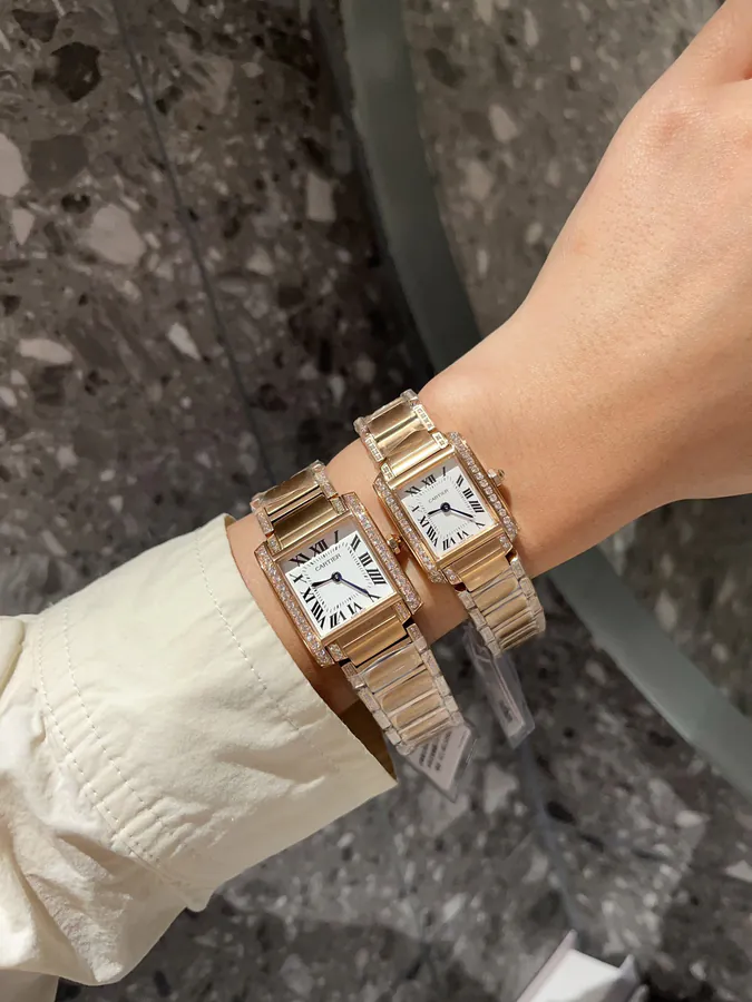 Cartier French Tank Watch Petite Size