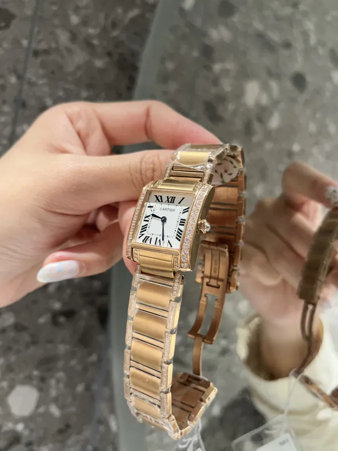Cartier French Tank Watch Petite Size