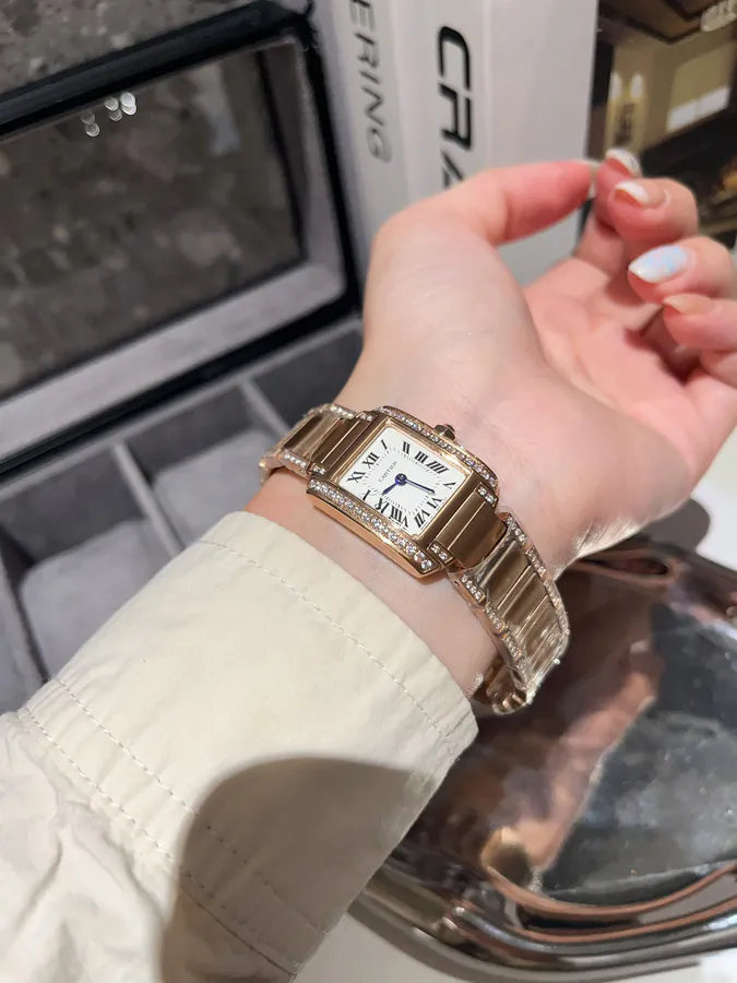 Cartier French Tank Watch Petite Size