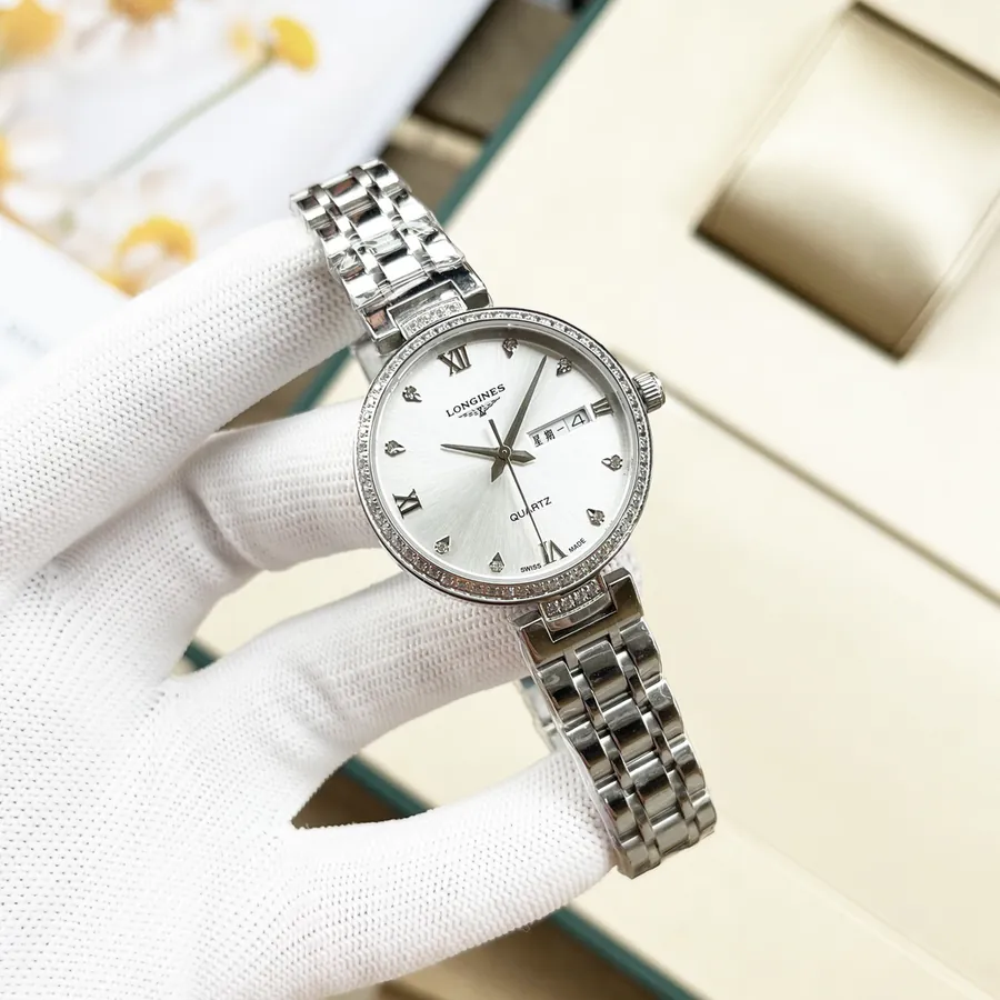 LONGINES Watch with 316 Stainless Steel Case and Band