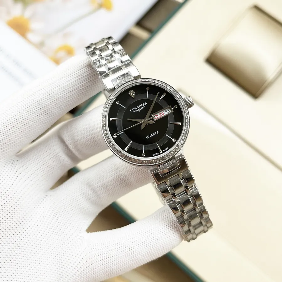 LONGINES Watch with 316 Stainless Steel Case and Band