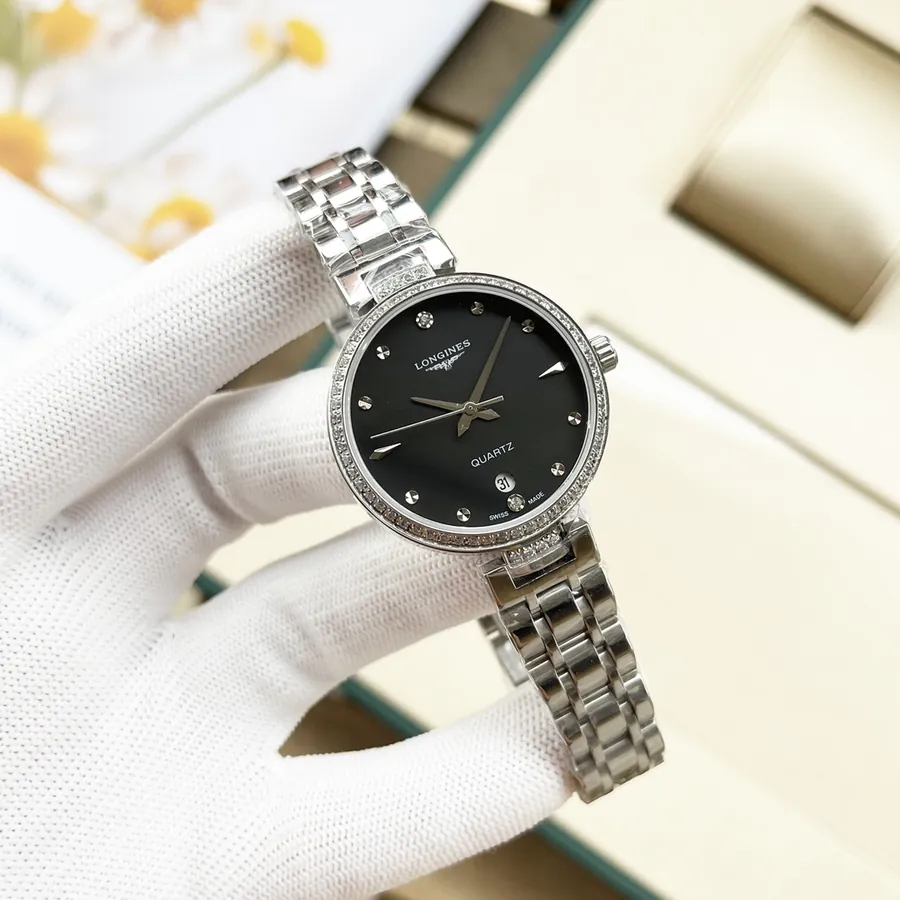LONGINES Watch with 316 Stainless Steel Case and Band