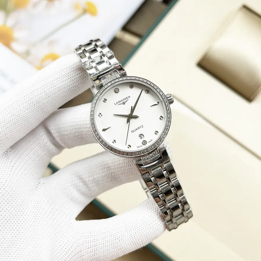 LONGINES Watch with 316 Stainless Steel Case and Band