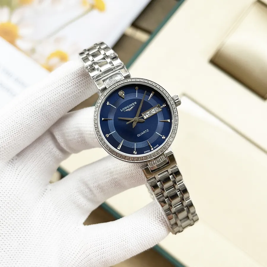 LONGINES Watch with 316 Stainless Steel Case and Band