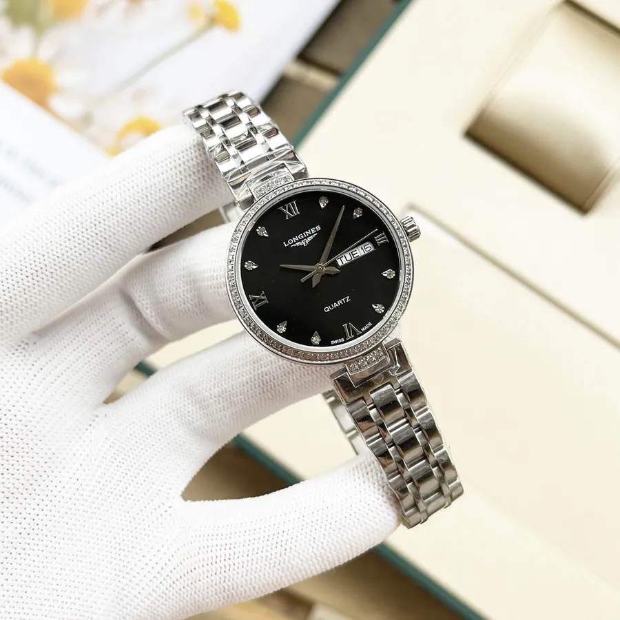 LONGINES Watch with 316 Stainless Steel Case and Band