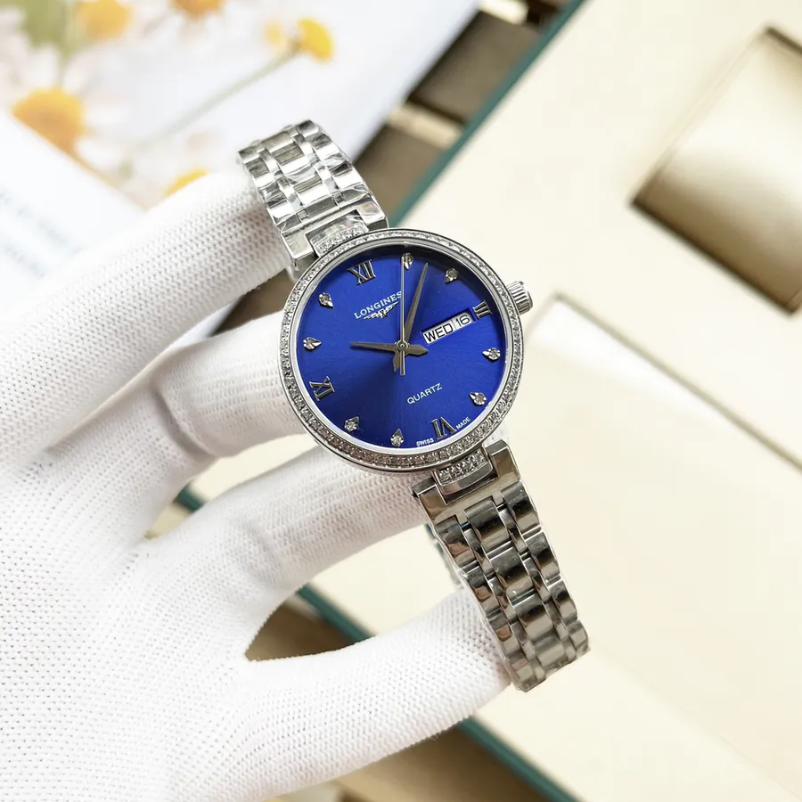 LONGINES Watch with 316 Stainless Steel Case and Band