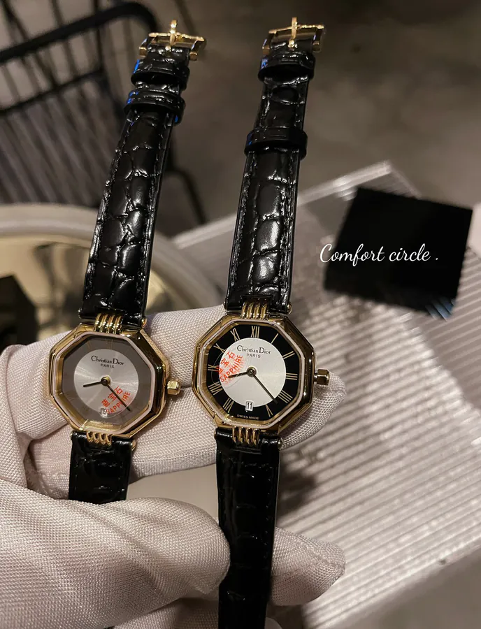 CD Calendar Polygon Vintage Watch