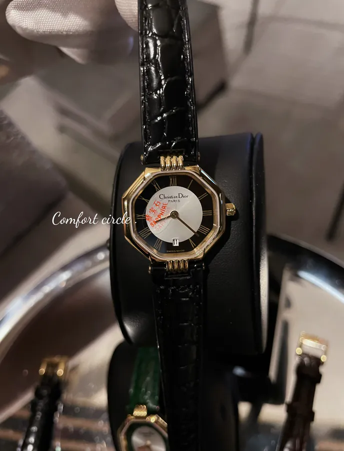 CD Calendar Polygon Vintage Watch