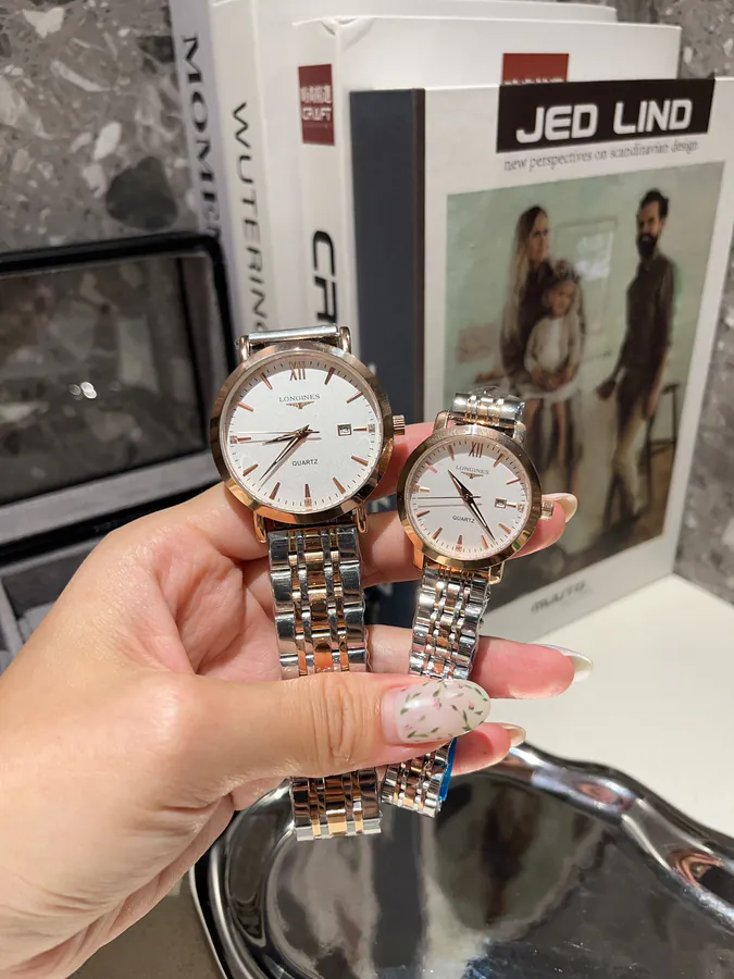 Longines情侣对表 Steel Band & 316L Stainless Steel Case
