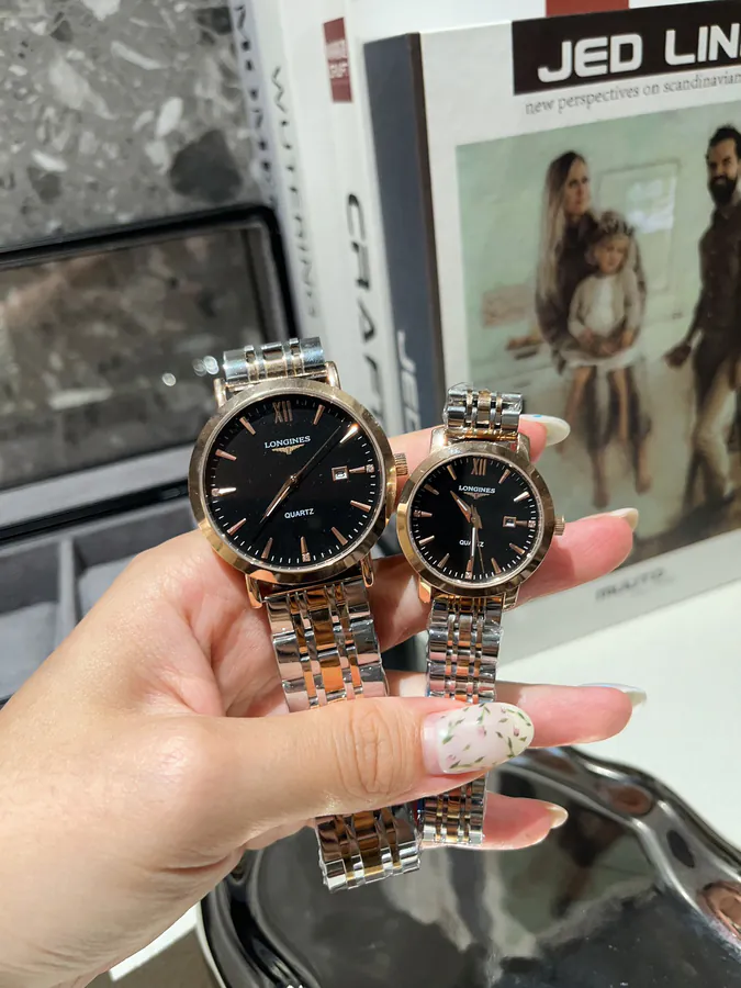 Longines情侣对表 Steel Band & 316L Stainless Steel Case