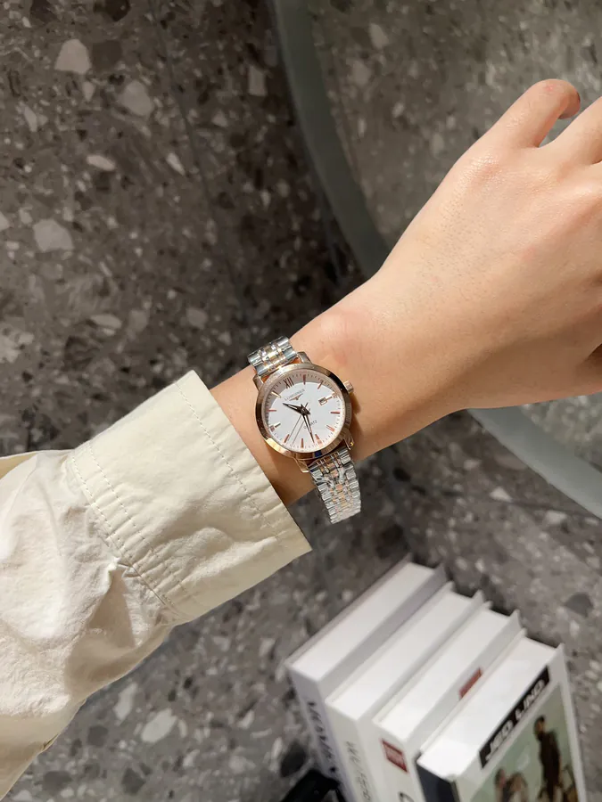 Longines情侣对表 Steel Band & 316L Stainless Steel Case