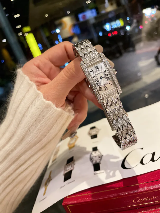 Tank Américaine Watch (Cartier American Tank Series) Small Size