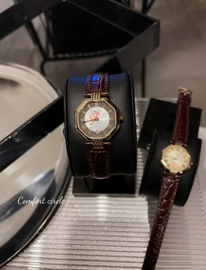 CD Calendar Polygon Vintage Watch