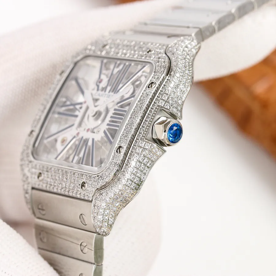 Cartier Santos Lattice Watch