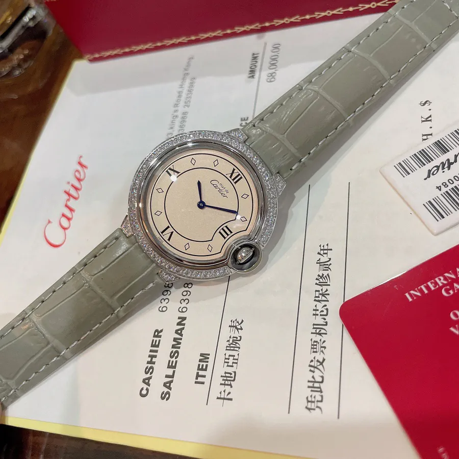 Cartier Blue Balloon New Women's Watch Series