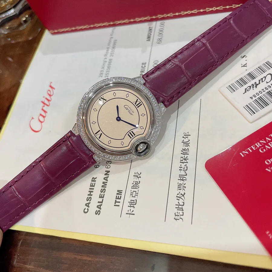 Cartier Blue Balloon New Women's Watch Series