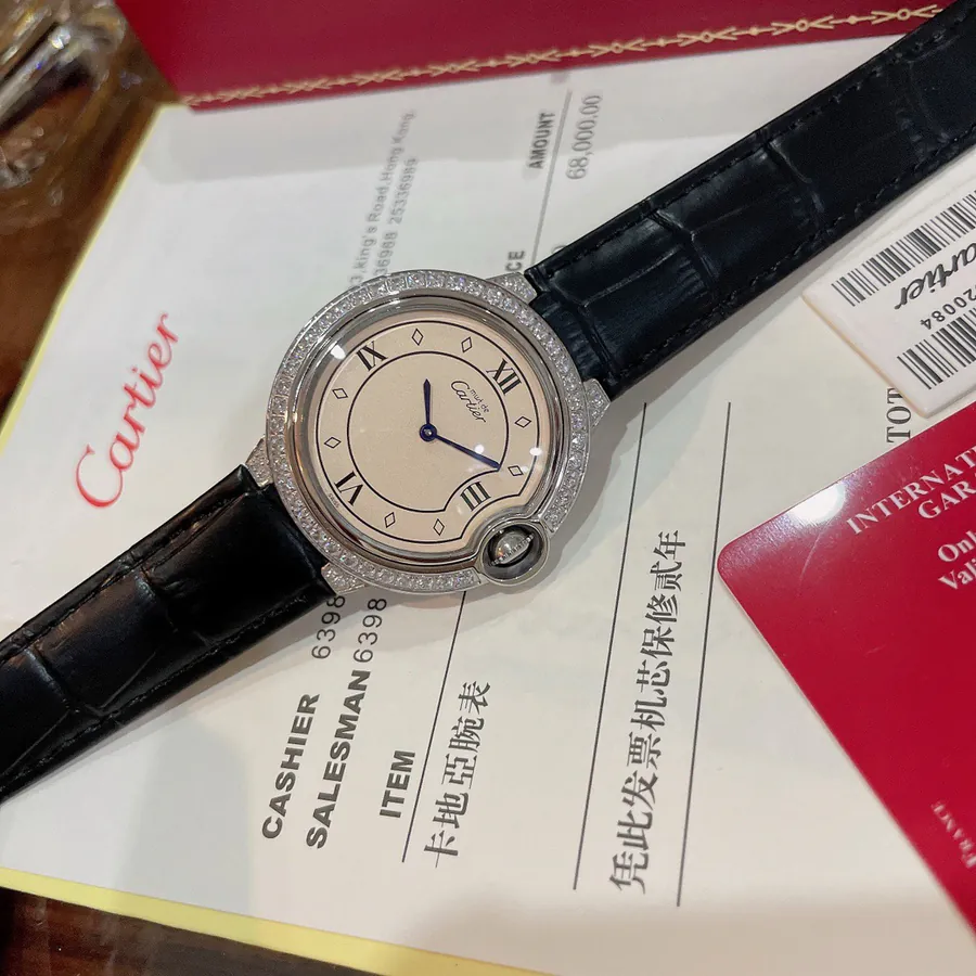 Cartier Blue Balloon New Women's Watch Series