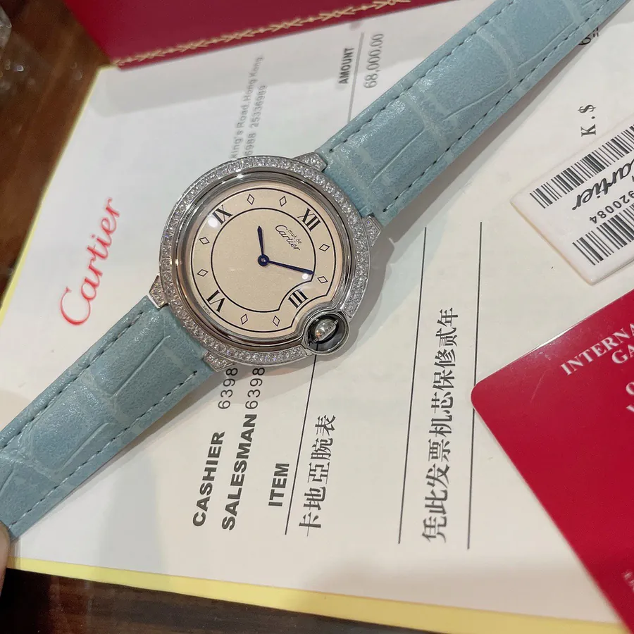 Cartier Blue Balloon New Women's Watch Series