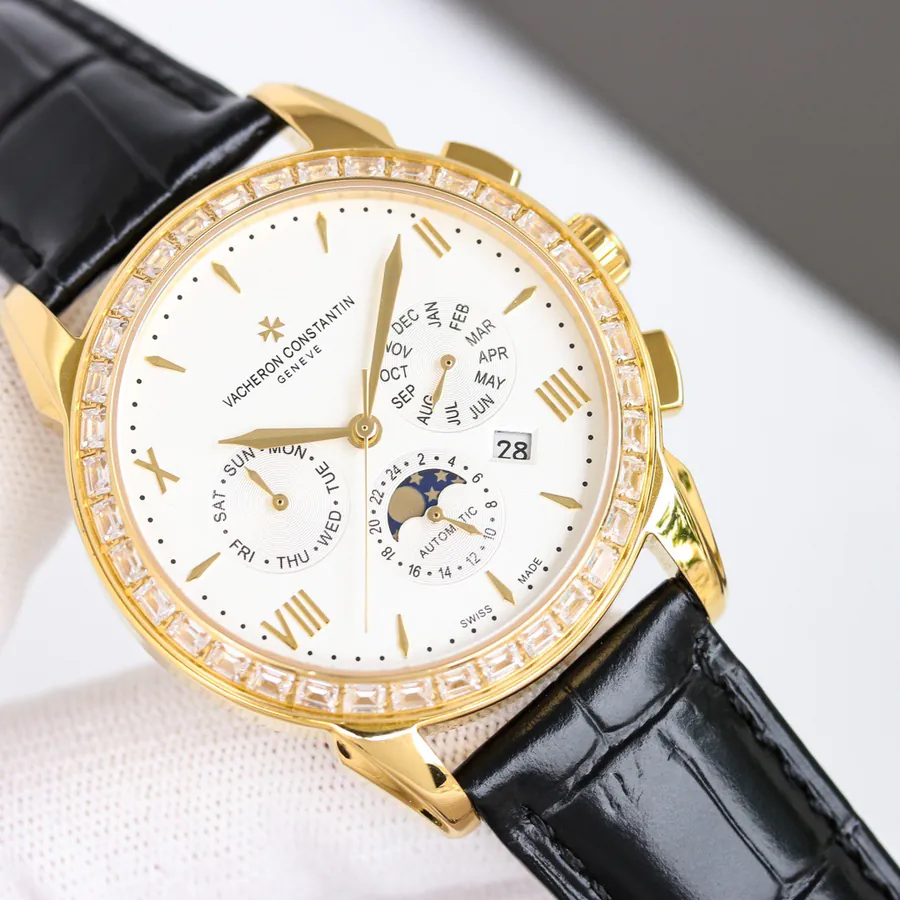 Vacheron Constantin Chronograph Watch Classic Design, Swiss Craftsmanship