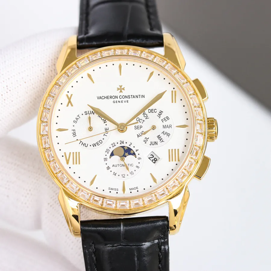 Vacheron Constantin Chronograph Watch Classic Design, Swiss Craftsmanship