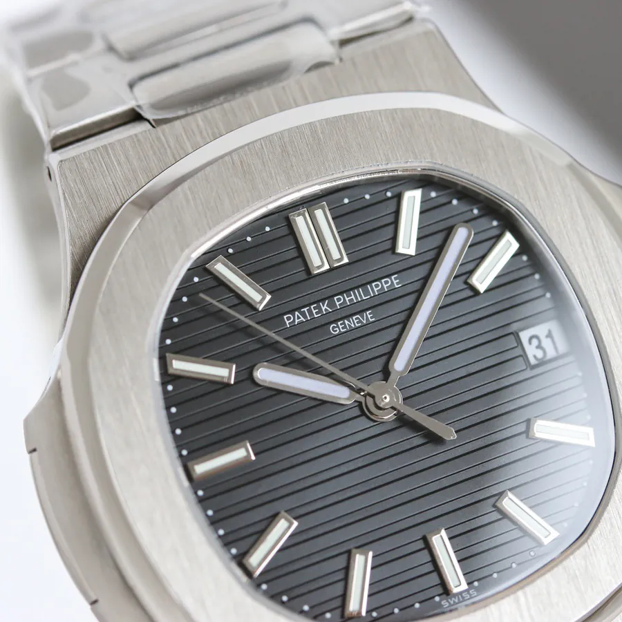 Patek Philippe Nautilus Classic Blue Dial with Upgraded Movement