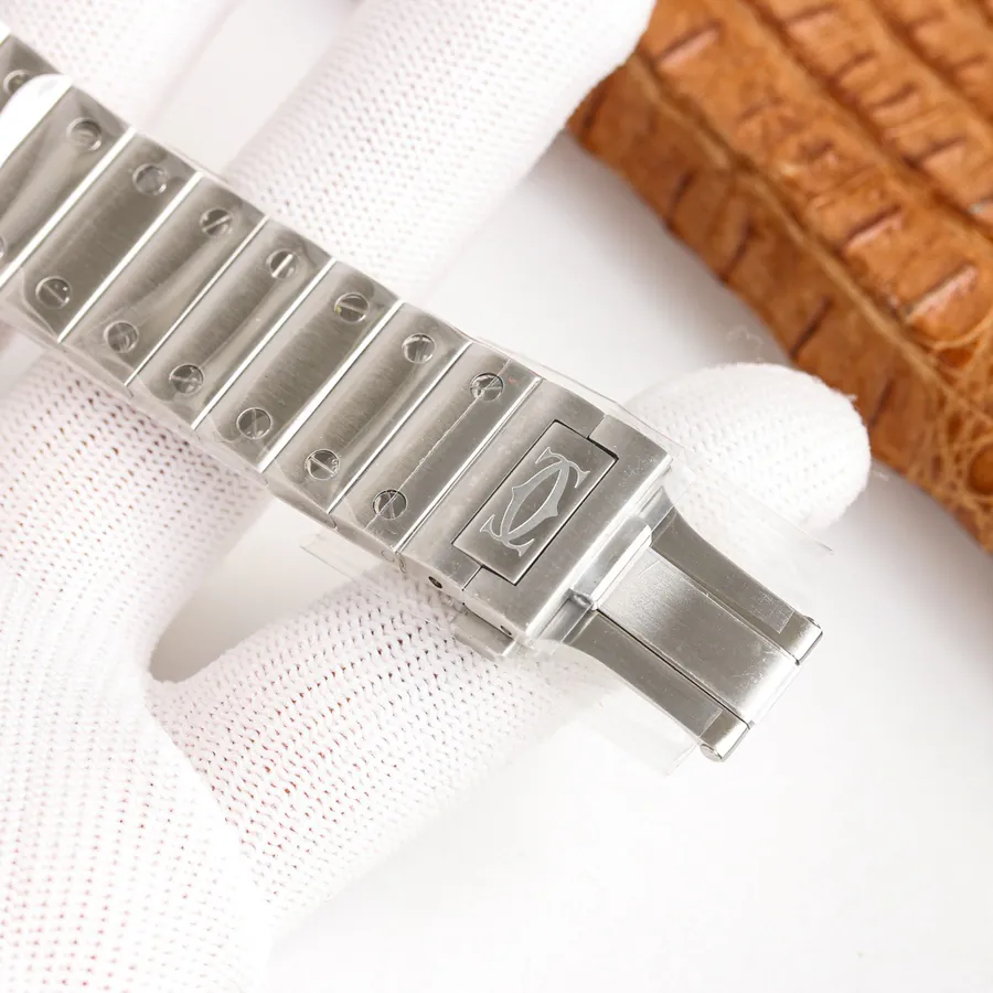 Cartier Santos Lattice Watch